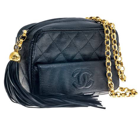 Chanel Lizard Camera Bag 